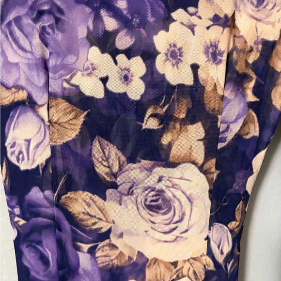 NWT Free People Gianni Mesh Maxi Dress in Denim Combo. Size Medium. - Picture 9 of 15